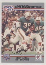 1990 Pro Set Super Bowl XXV Binder Set Larry Csonka #3 HOF 0l1