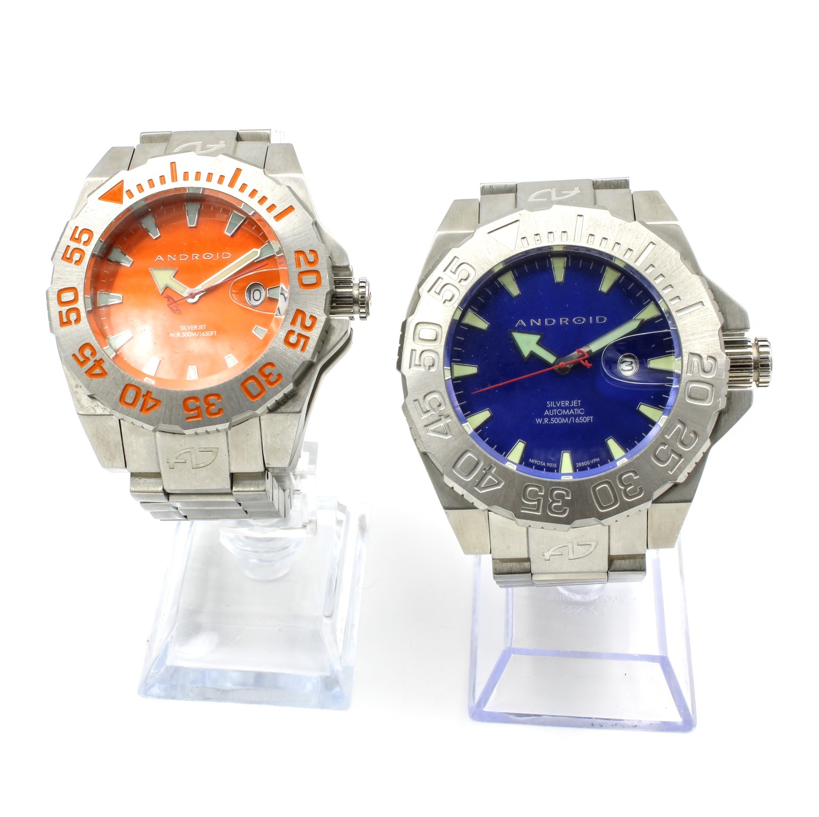 Android Divemaster Silverjet Automatic Quartz Wri… - image 1
