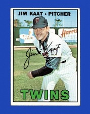 1967 Topps Set-Break #300 Jim Kaat VG-VGEX *GMCARDS*