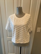 Michael Kors Ladies MK All Over Sweater Top Size Large