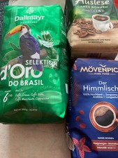 Kaffeebohnen Paket vers.Marken ges.2,5Kg MHD 11/2026/2027*