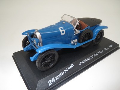 IXO LMC100 Lorraine-Dietrich B3-6 #6 24 Heures Du Mans ''1926''(blau) 1:43 Vitrine