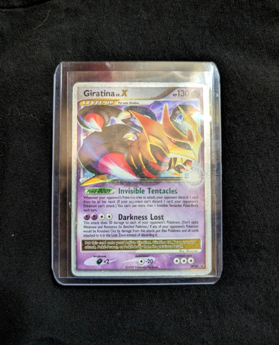 Giratina LV.X DP38 Diamond & Pearl Black Star Promo Holo Pokemon Card 2009