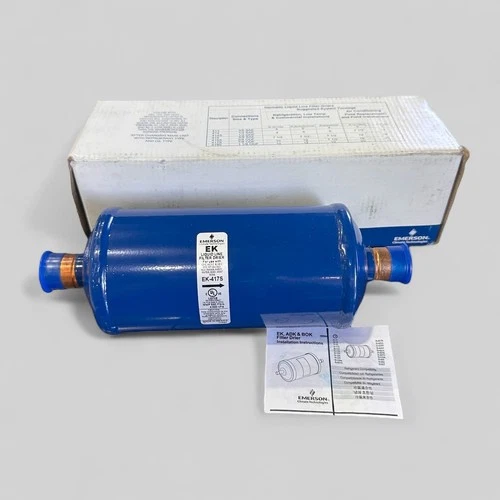 Emerson EK-417S Liquid Line 7/8" Filter Drier Dryer 7/8" ODF Solder Sweat, NEW