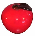 Lot Of 2 Glass Apple Paperweight Maybe Murano & Apple Plate — photo 3