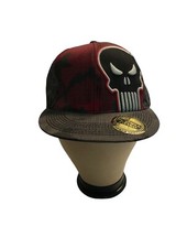 Marvel the Punisher hat flat bill fitted size S/M