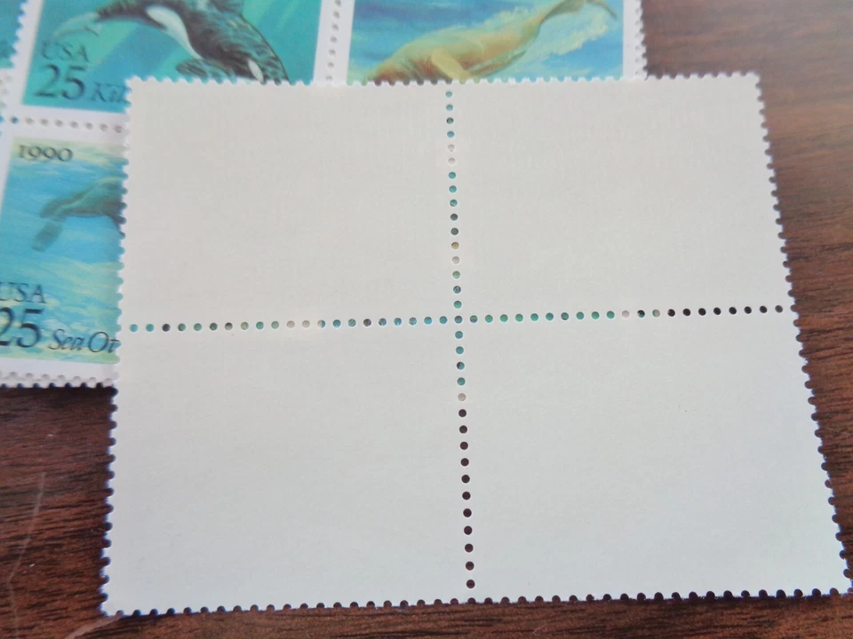 US Stamp #2508-11 Sea Creatures - 100 Blocks of 4 XF - Image 3 of 3