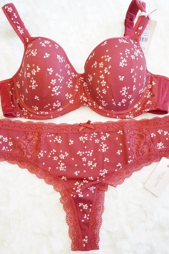 PLUS SIZE 20B / 42B Bra & Size 18- 20 Thong SET Hips & Curves for City Chic L - Picture 21 of 24