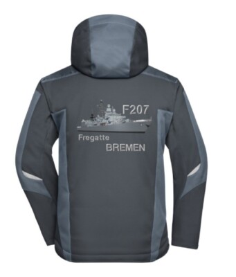 Parka Fregatte F208 NIEDERSACHSEN Kl.122 mit gr.Rückenstick (über 70.000 Stiche)