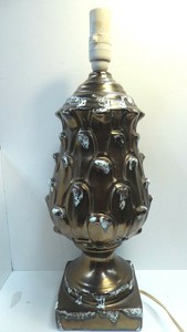 studio pottery lamp base