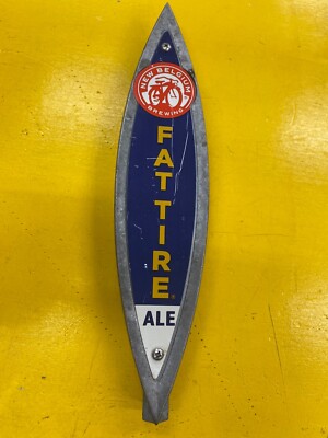 NEW BELGIUM BREWING FAT TIRE ALE Small Beer Tap Handle used