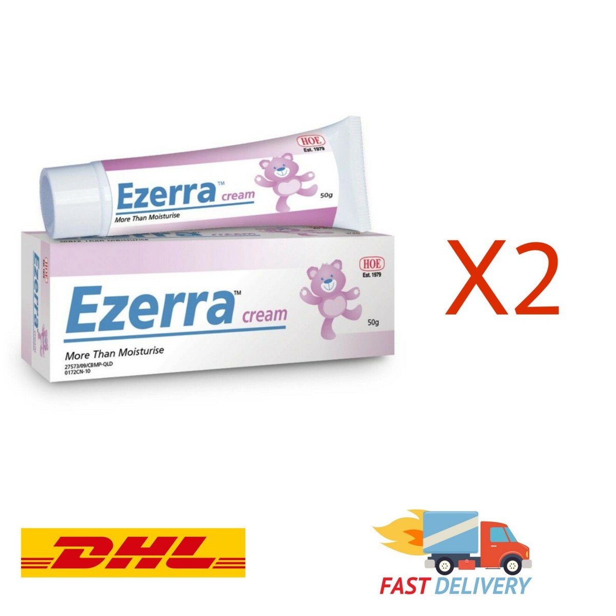EZERRA CREAM Moisturizer For Baby and Children itchy skin