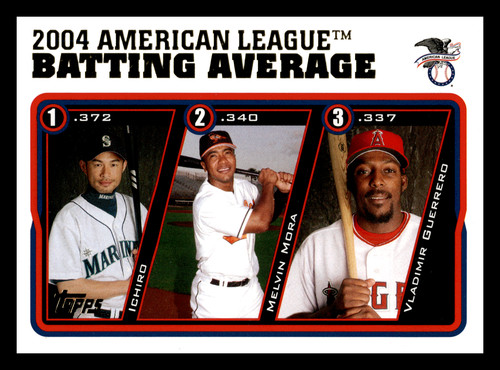 2005 Ichiro, M. Mora, V. Guerrero #337