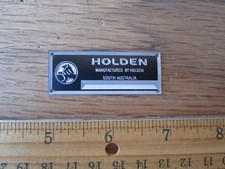 Holden Metal Display Plaque 1/18 1/43 Commodore Monaro Torana Premier FE FC VK 