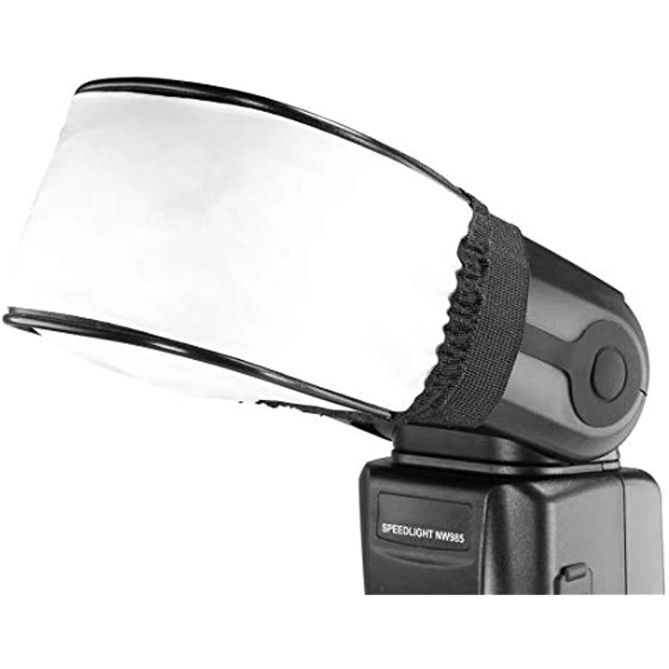2Pcs Soft Universal Cloth Flash Speedlite Bounce Diffuser Caps for Canon Nikon - Image 3 of 4