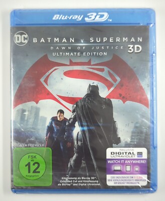 Batman v Superman: Dawn of Justice   Ultimate Edition (3D Blu-ray) - NEU & OVP