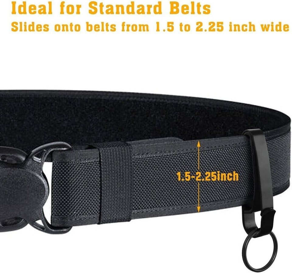 2 PACK ZT54 Zak Tool Key Holder Tactical Keyring Holder Belt Clip For