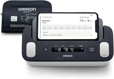 OMRON Complete   smartes Blutdruck- und EKG-Messgerät zur Blutdruckmessung