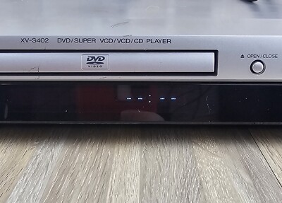 JVC DVD Player Model XV-S402SL Silver ~ No Remote | eBay
