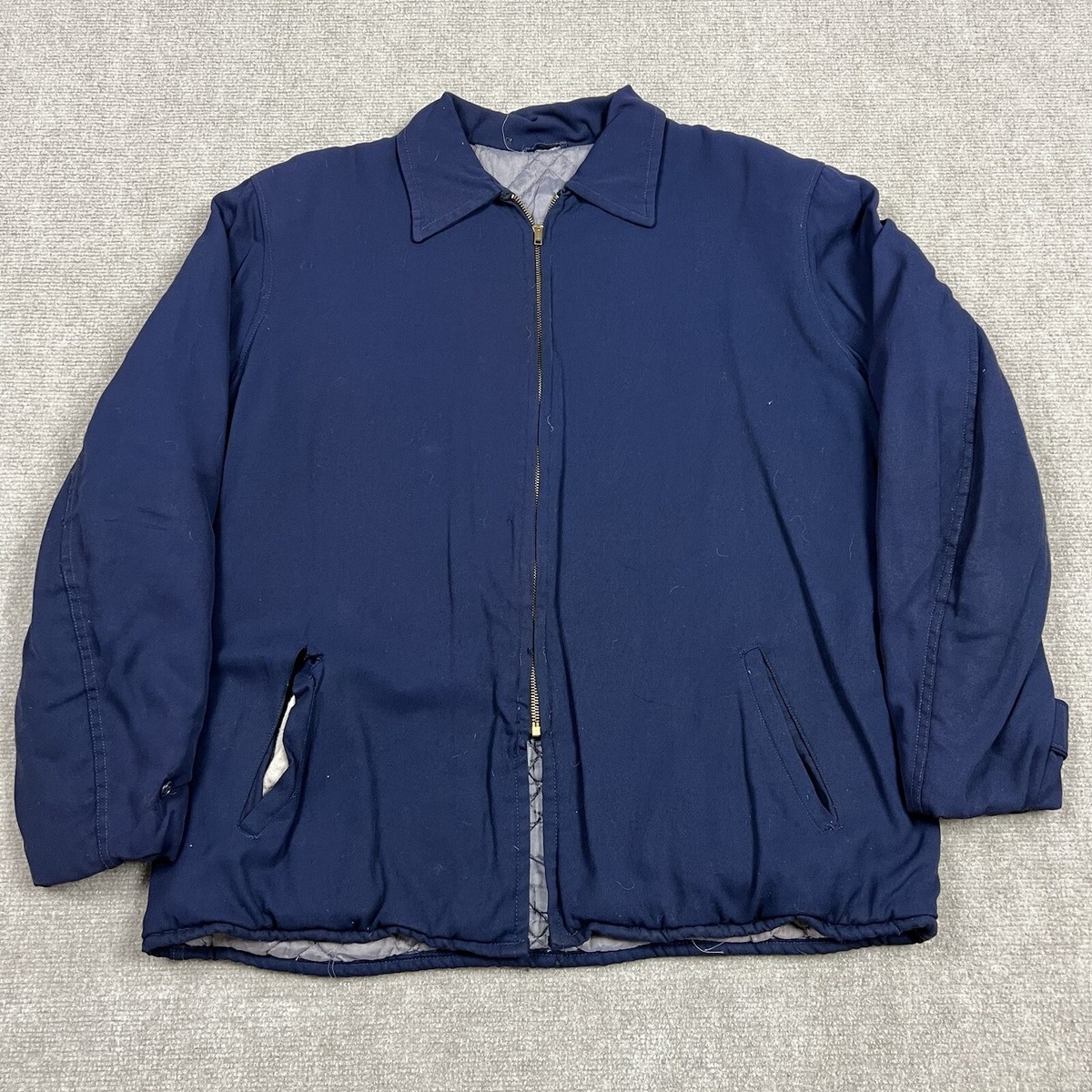 ジャケット・アウター 50s~ BANTAMAC Gabardine Jacket vintage VINTAGE) 1950'S BANTAMAC NUBUCK LEATHER PANELED GABARDINE