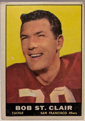 1961 Topps - #63 Bob St. Clair