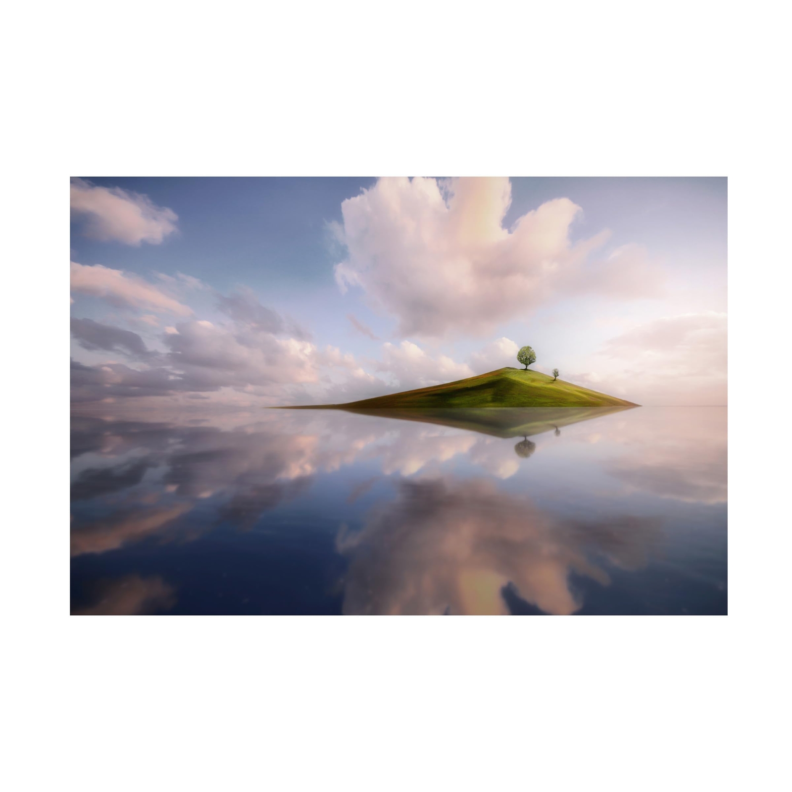 Canvas Wall Art - Hary Muhammad 'Tinyland' Wall Art for Living Room, Bedroom,...