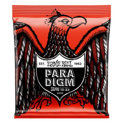 Ernie Ball 2030 Paradigm STHB Slinky 7 Saiten für E-Gitarre 10-56 1-3 Packungen
