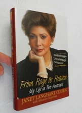 2004 From Rage to Reason My Life in Two Americas by Janet C Langhart, 1st SIGNED