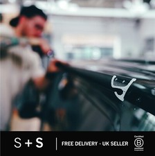 VW LWB T5 T6 Awning Rail BLACK Multirail & Endcaps. Campervan, Reimo, Thule S+S