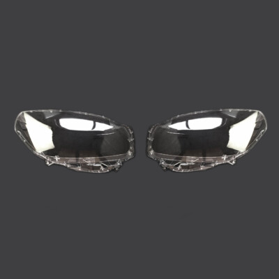 For 2012-2016 Renault Koleos A Pair Transparent Headlamp Cover Headlight Lens