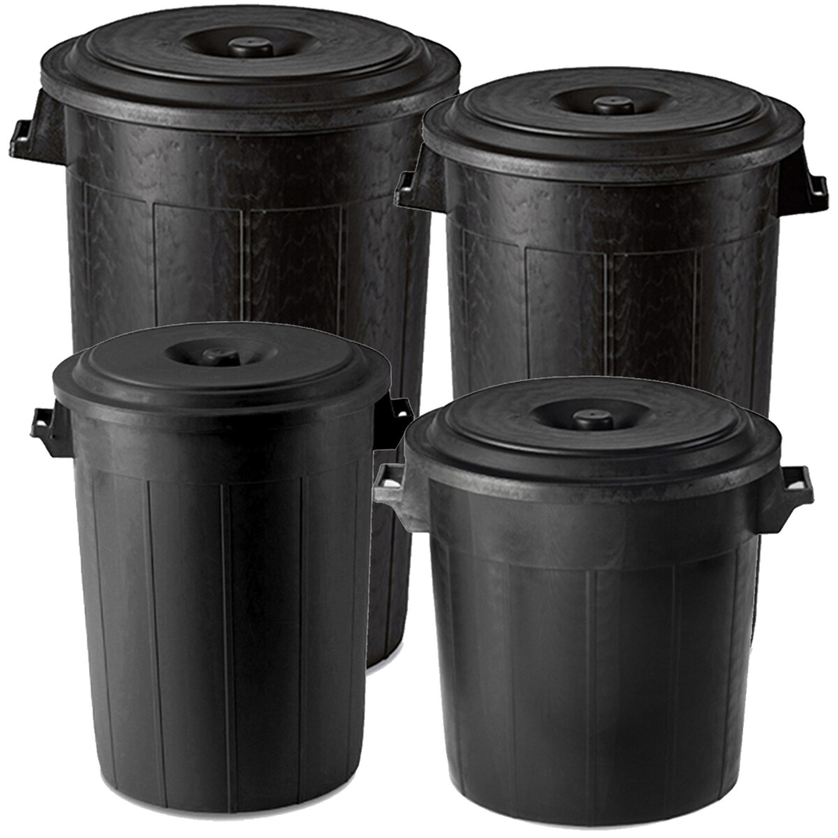 Cubo de Basura Bin Basura Casto para I Residuos Seco Separación Basura