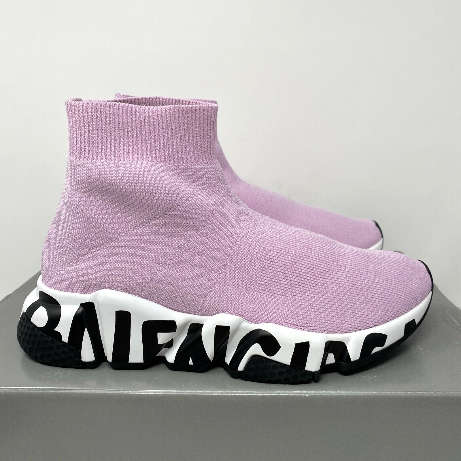Balenciaga Graffiti Speed Women's Sneakers Size 35 EU/ 5 US Pink White Black