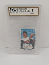 ORLANDO CEPEDA 1963 Bazooka  FGA Graded 8 