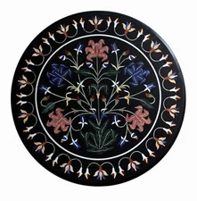 24" Marble Coffee Table Top Inlay Handicraft Home & Garden patio Decor 