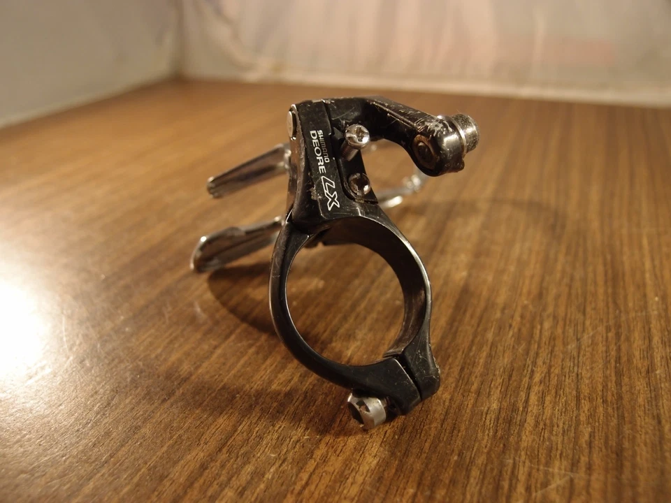 1992 front derailleur FD-M560 Shimano Deore LX made in Japan for MTB 31,8 mm  - Image 4 of 4