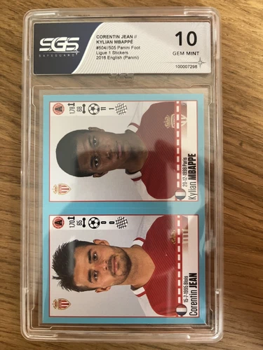 Mbappe Rookie #505 - Panini - Foot 2016-17 - AS Monaco - PSG - SGS/PSA 10