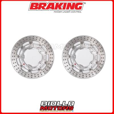 SATZ BREMSSCHEIBEN VORNE BRAKING SUZUKI GSF BANDIT 1250 2011 - [SCHWIMMEND] 2xR