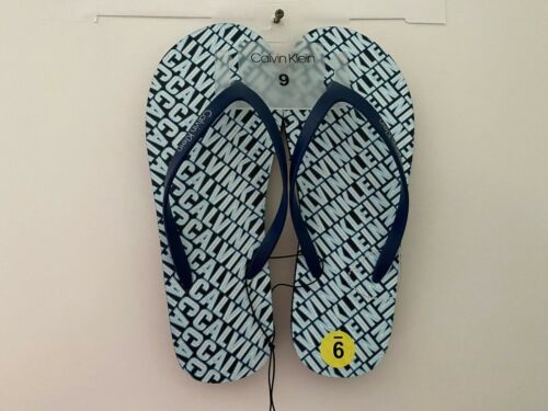 Calvin Klein Damen Strand Strand Slide Sandale Slipper Flip Flop Größe 9 - Bild 2 von 12