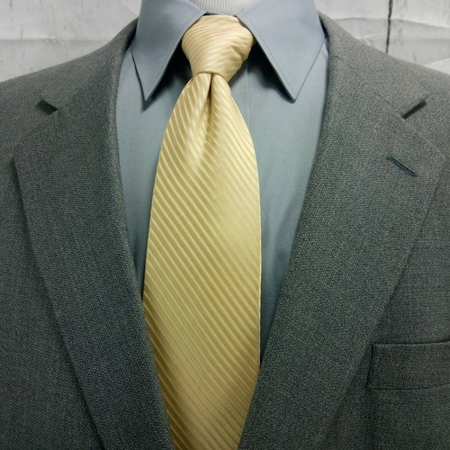 Versini 46L 2 Button Gray Suit Blazer Sports Coat - Picture 3 of 12