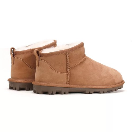 Botas Kirkland Signature de piel de oveja para niños, cómodas, cuero de oveja, Reino Unido 12-3 - Imagen 10 de 20