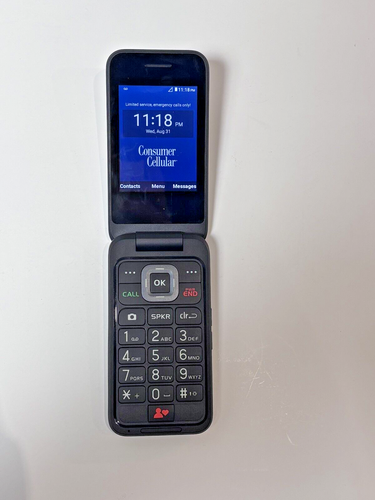 Consumer Cellular Verve Snap Flip Phone