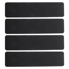 4Pcs rubber stair treads outdoor stair treads carpet non black tape Step Grip