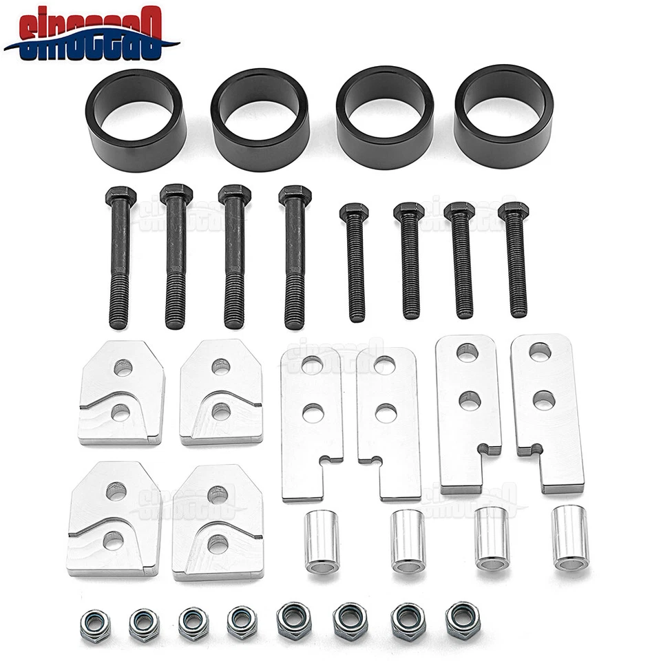 Kit de elevación alta de suspensión delantera y trasera Billet de 4,5"" para Yamaha Rhino 450 660 700 Foto 3 de 4
