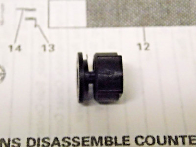 New Authentic ''AA'' Mini Maglite   Repair Switch Assembly Part # 108-000-211 