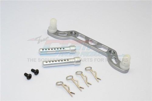 GPM CK032F ALU FRONT BODY MOUNT W/ DELRIN POSTS HPI 1/10 RC CRAWLER KING TRUCK - Picture 3 of 13