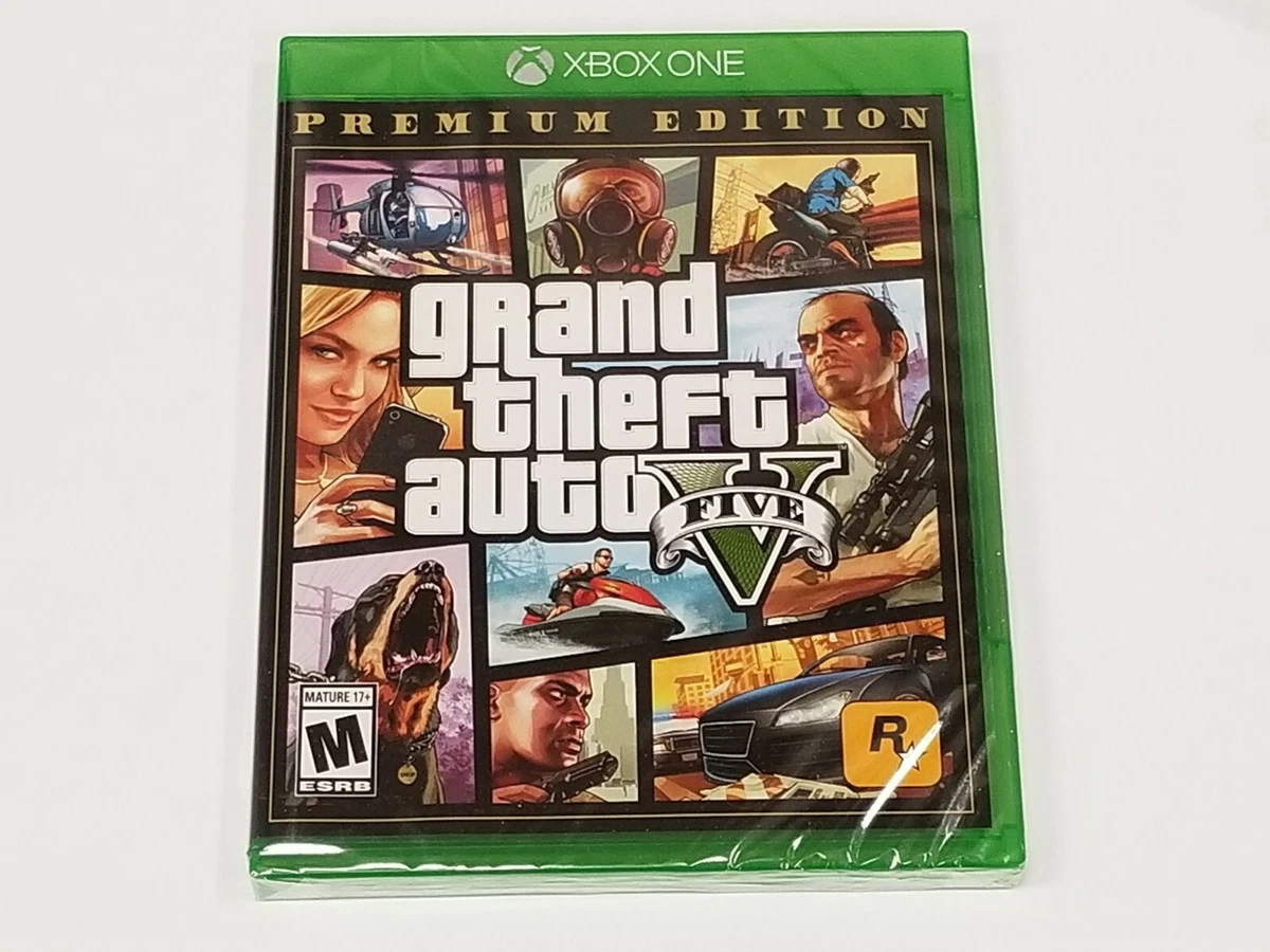 Gta 5 premium edition on sale xbox one x