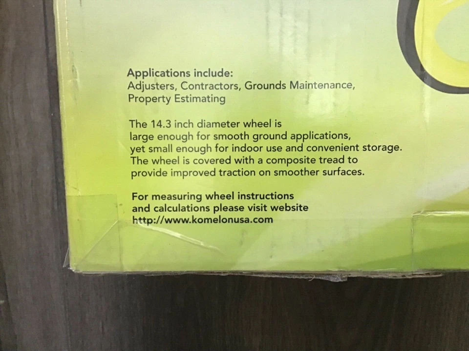 Komelon MK4512 Meter-Man 14.3" Diameter Measuring Wheel 14in - Diameter Wheel - Image 3 of 3