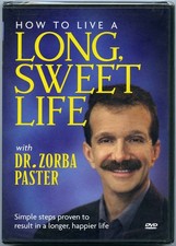 How to LIVE a LONG SWEET LIFE Zorba Paster self help nutrition longevity DVD 