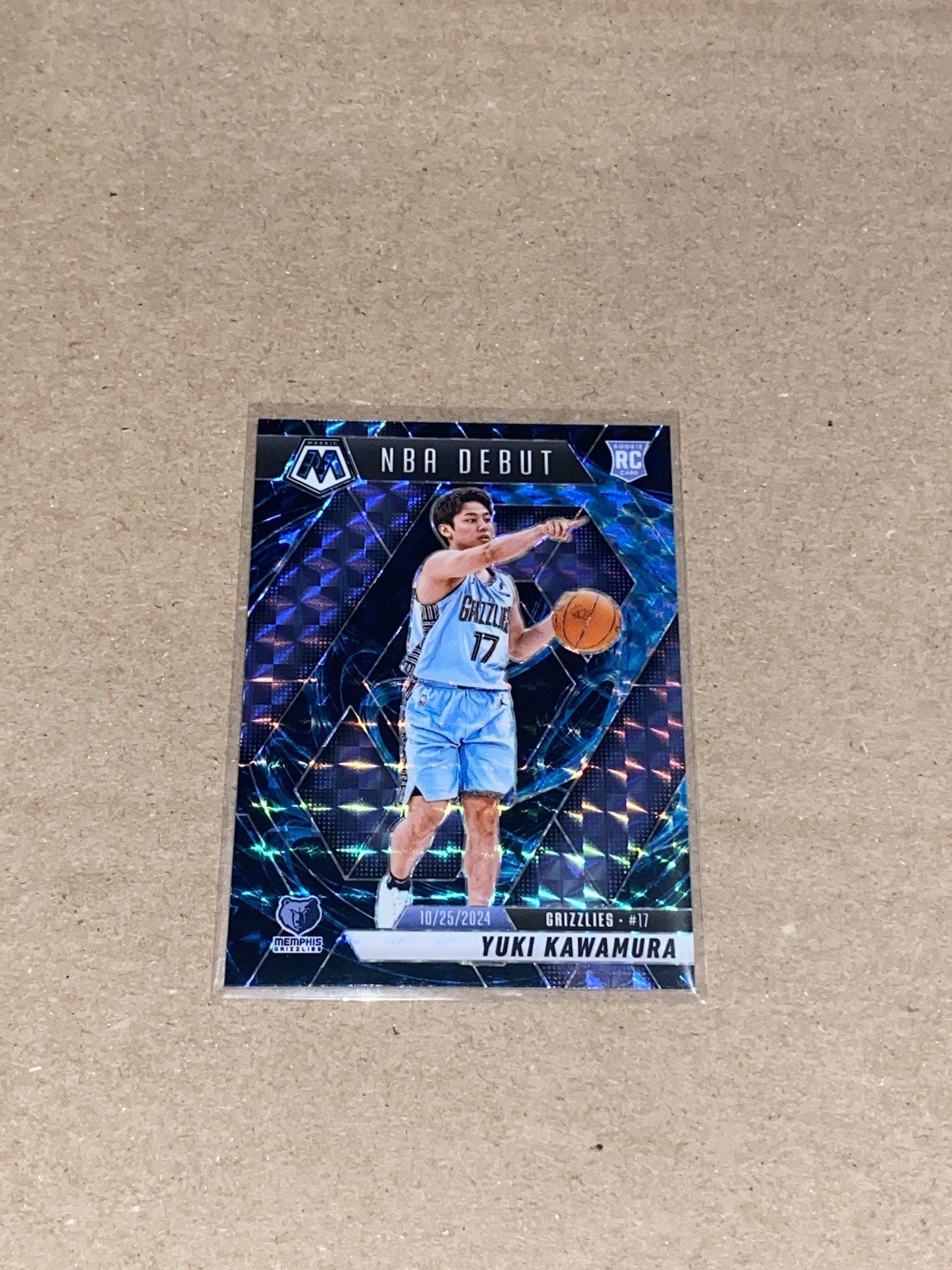 2024-25 Panini Mosaic Basketball YUKI KAWAMURA RC Genesis NBA Debut #265