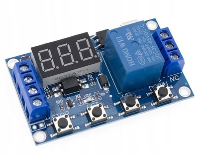 Automation Verzögerungsswitch Relais 4 Knöpfe DC-6-30V Timer Cycle Relay Control